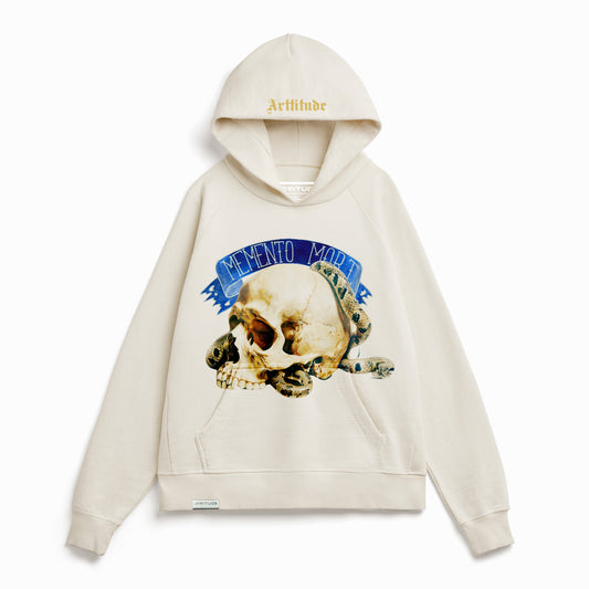 Serpent of Time – Skull & Snake Heavyweight Hoodie