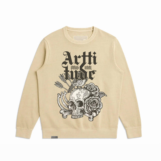 ARTT Skull Terry Crewneck