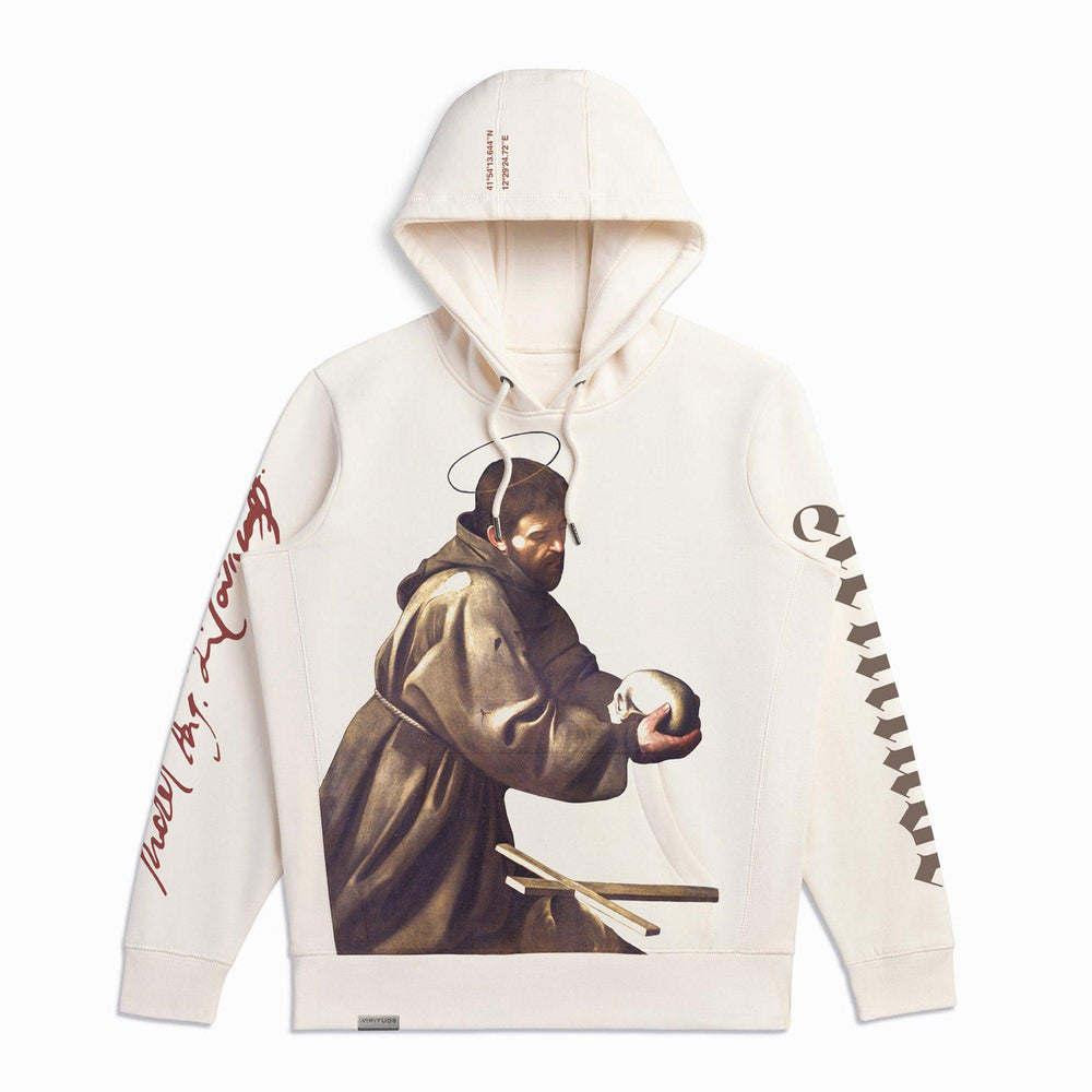 Saint Francis in Prayer 1.0 Signature Hoodie