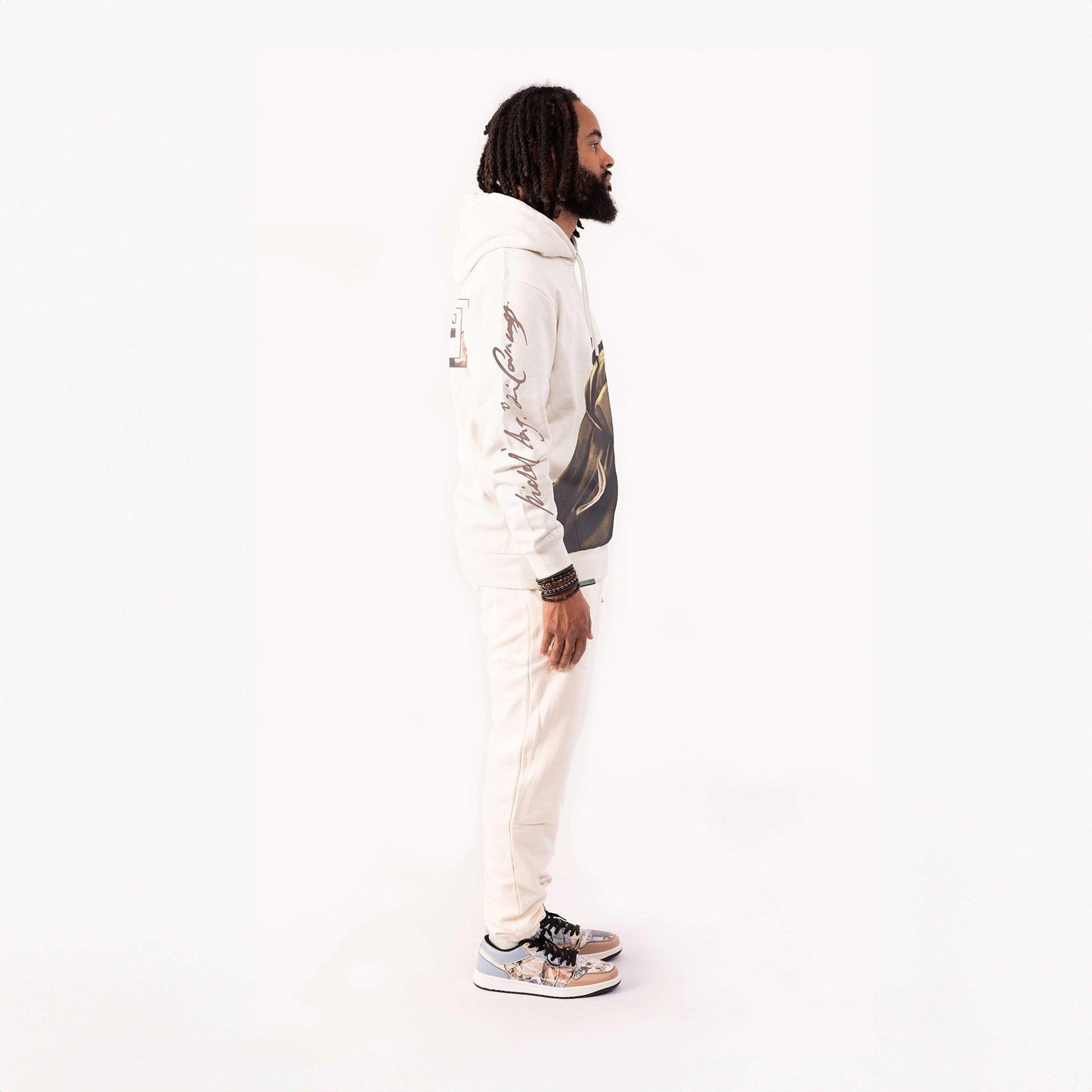 Saint Francis in Prayer 1.0 Signature Hoodie