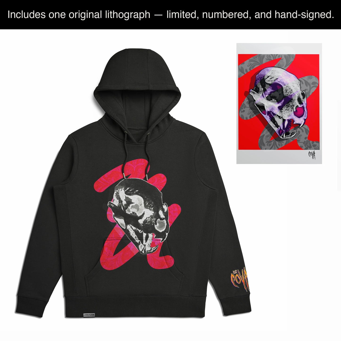 Jaguar Skull Hoodie Collector-Set