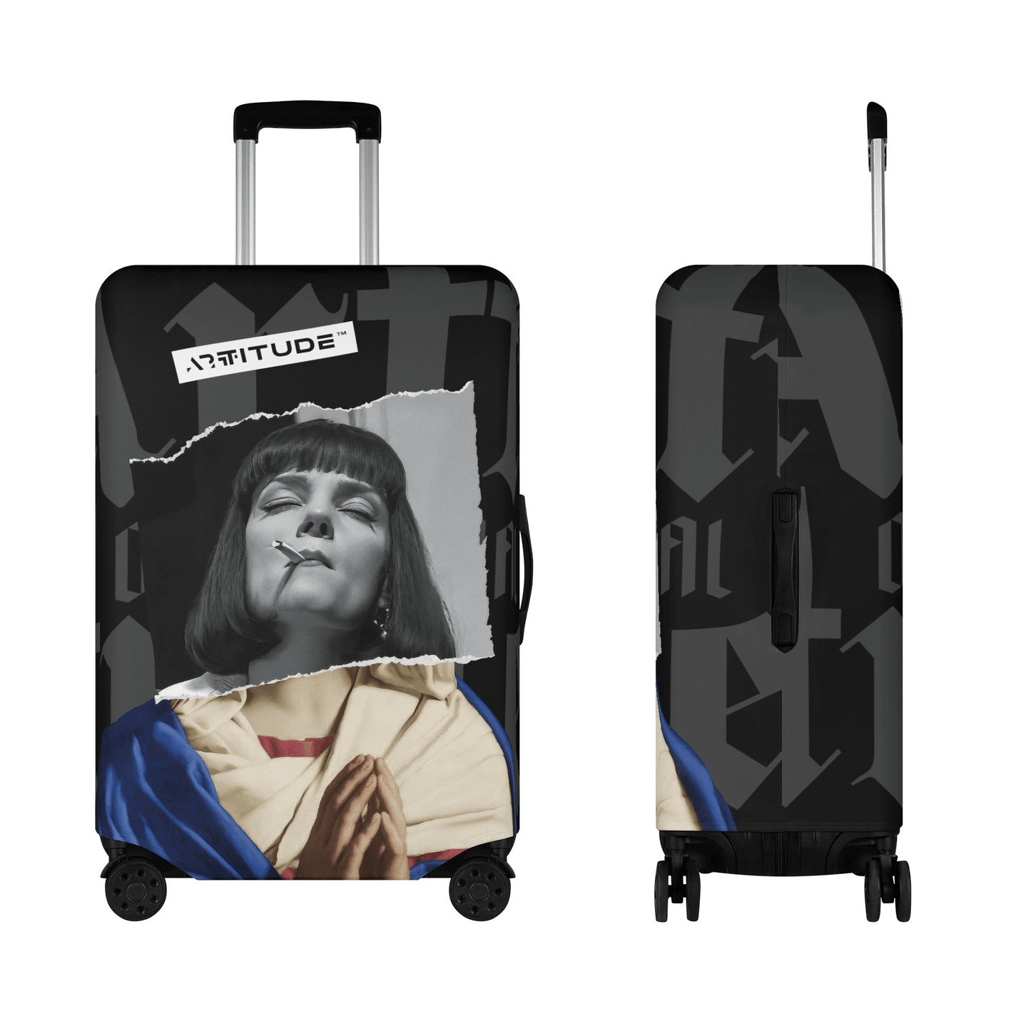 Virgin in a Prayer Luggage Cover