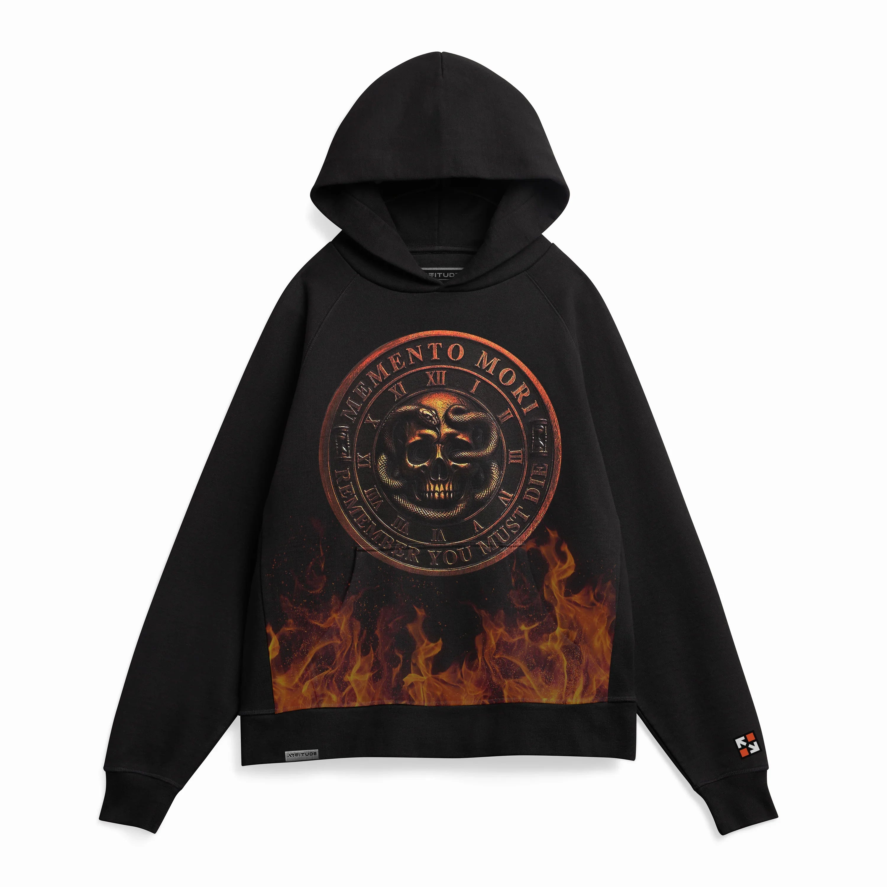 Remember You Must Die Skull Heavyweight Hoodie