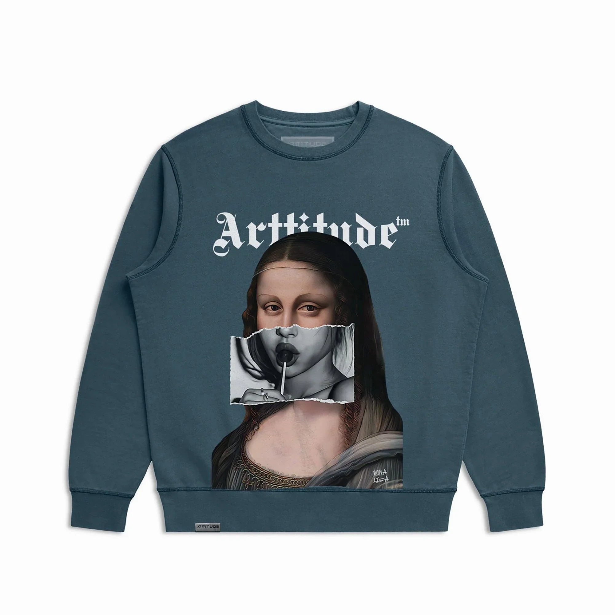 Mona Lisa Terry Crewneck – Arttitude