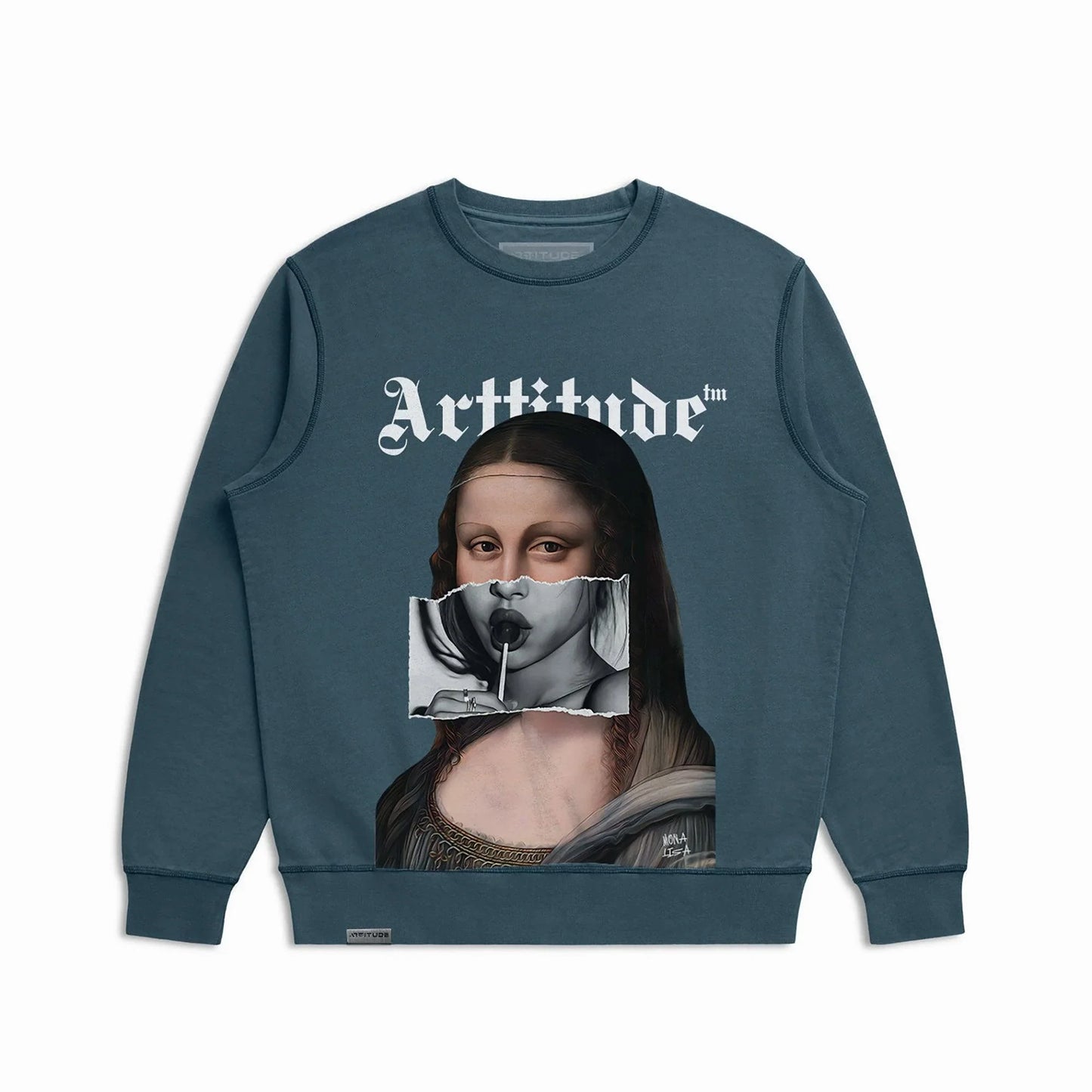 Mona Lisa Terry Crewneck