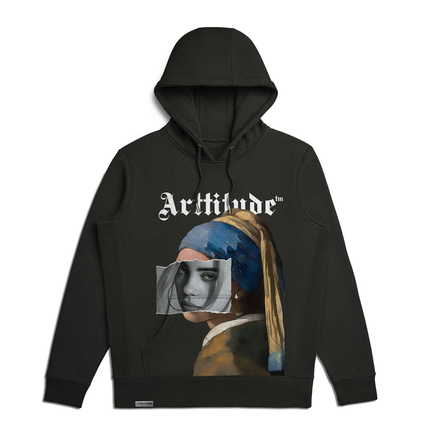 Woman with a Pearl Signature Hoodie