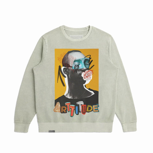 Collage French Terry Crewneck