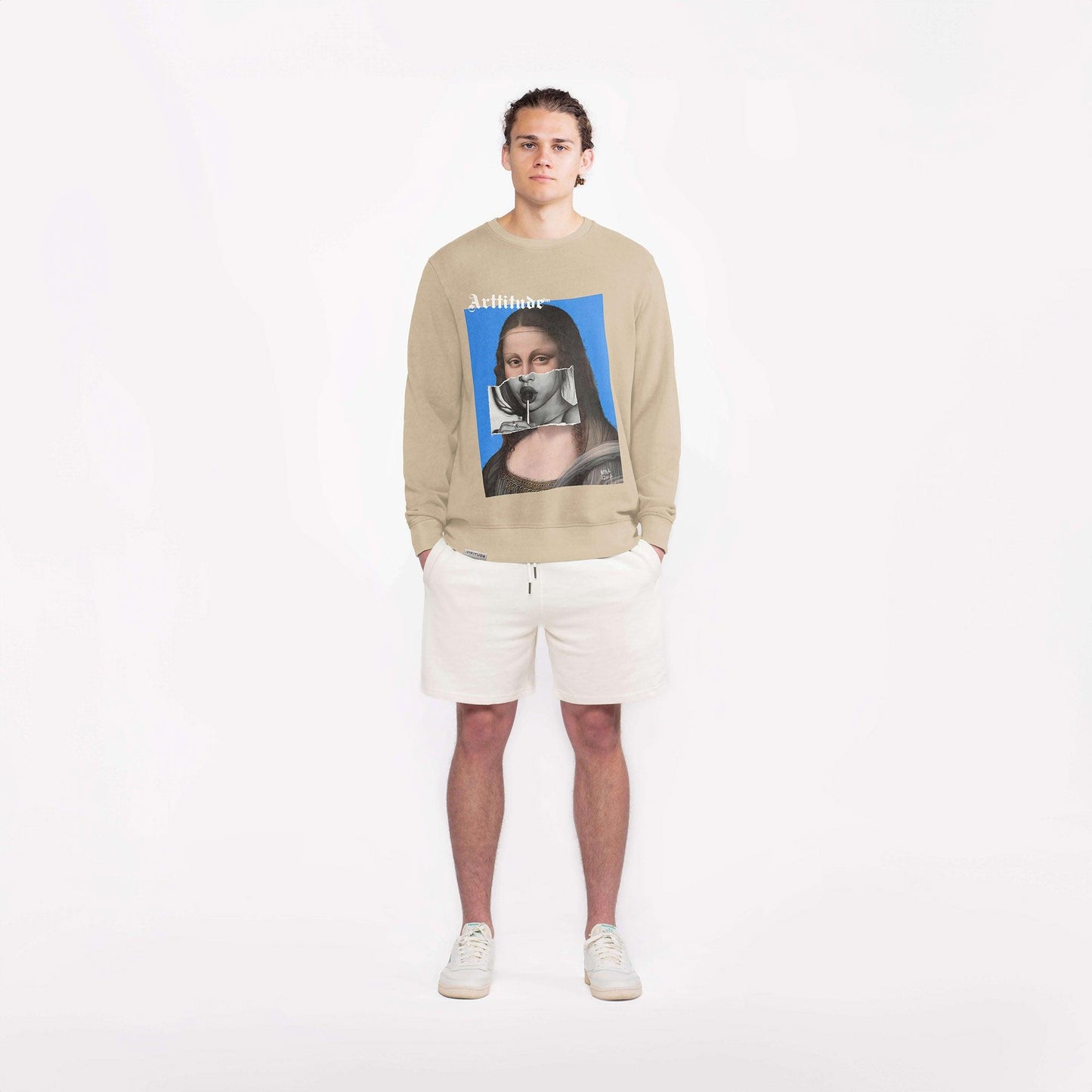 Mona Lisa Terry Crewneck