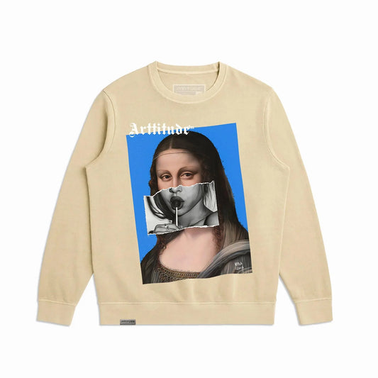 Mona Lisa Terry Crewneck