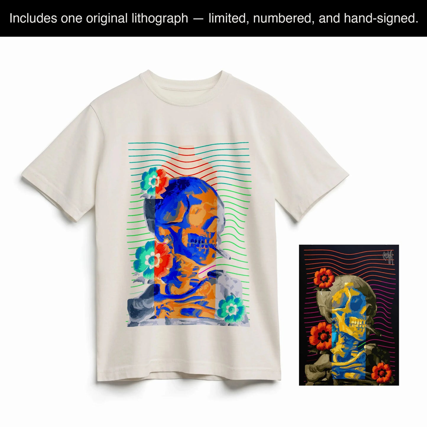 Electric Sunflower Skull Collector-Set