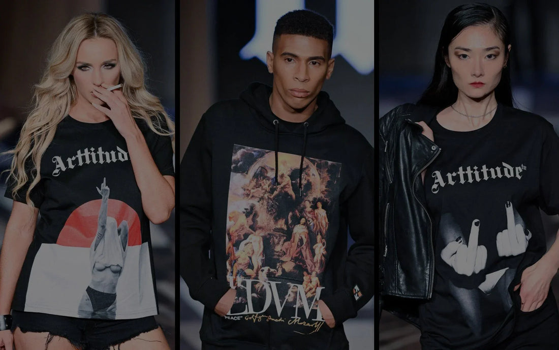 “ArtTitude streetwear meets fine art – New York Fashion Week 2026 collection”