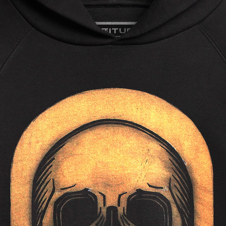 Sanctum – Gold Icon Skull Hoodie