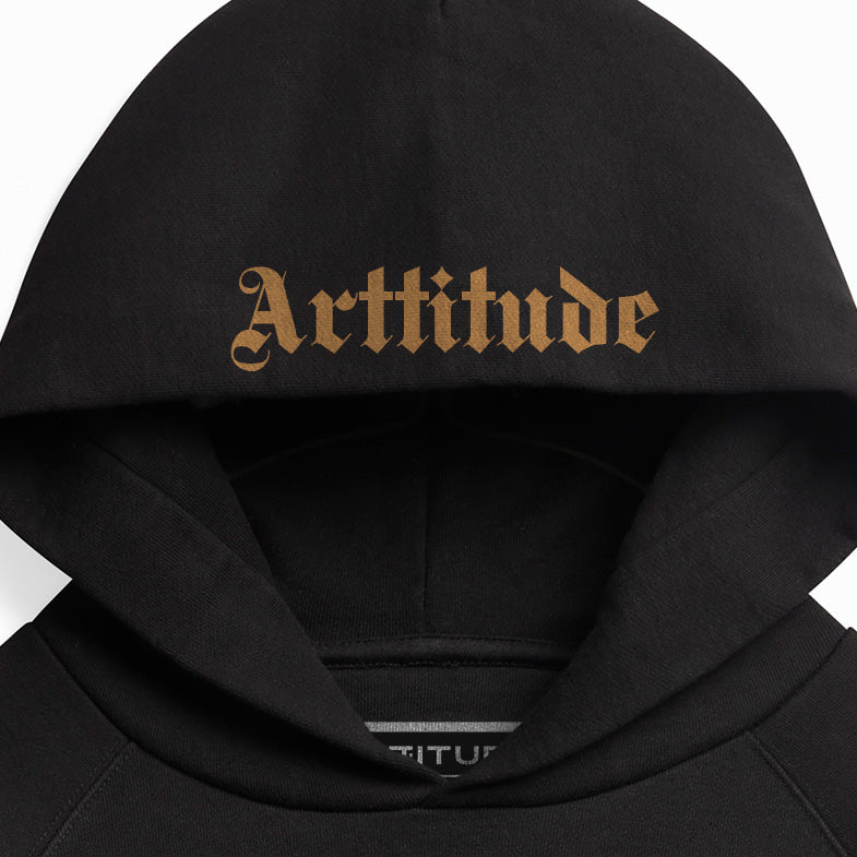Sanctum – Gold Icon Skull Hoodie
