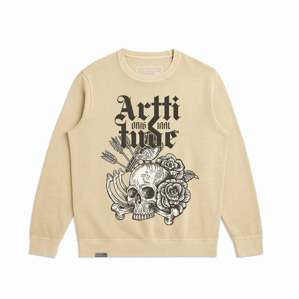 ARTT Skull Terry Crewneck