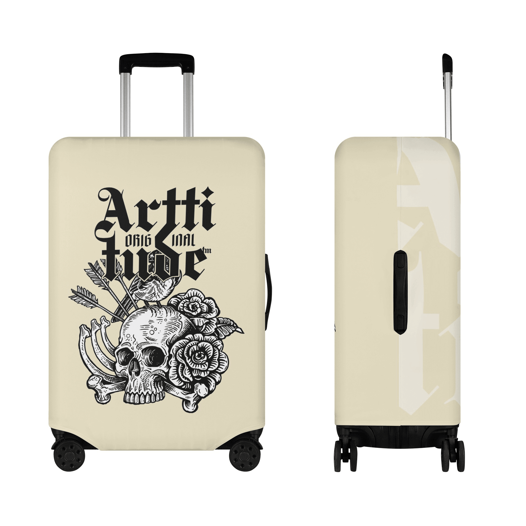 ARTT Skull Luggage Cover
