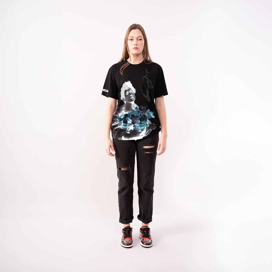 Boy with a Basket of Fruit Signature Tee