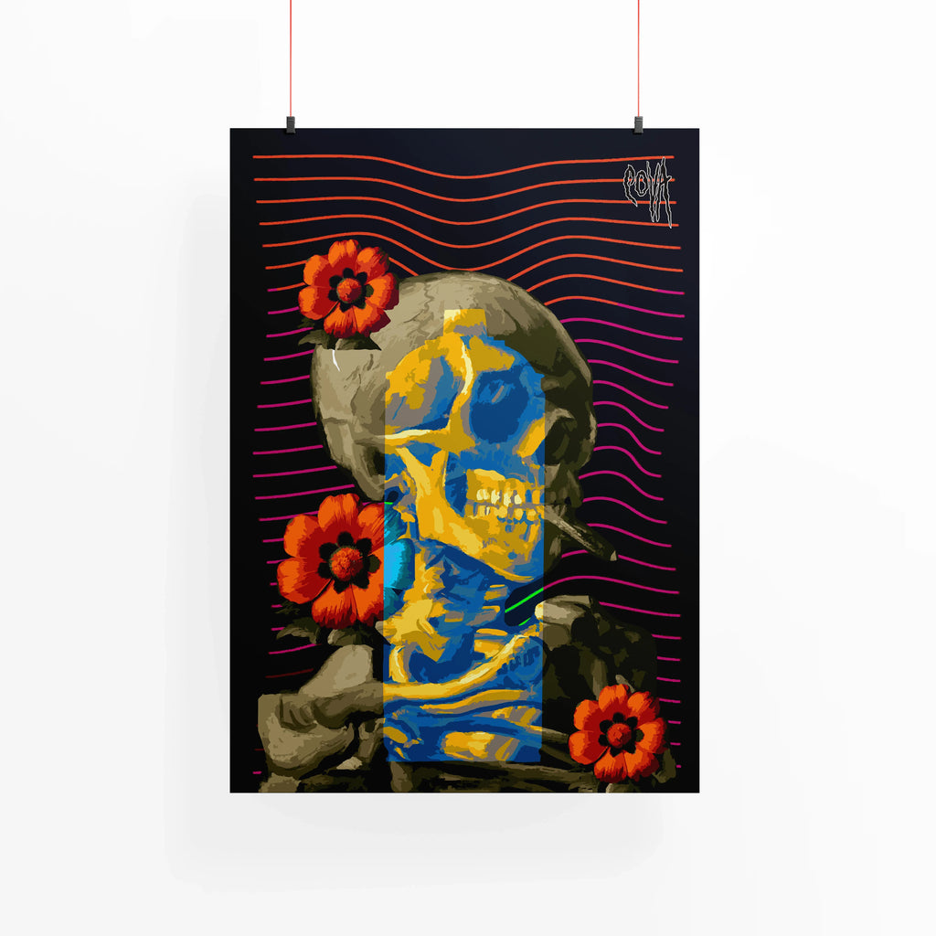 Electric Sunflower Skull Collector-Set