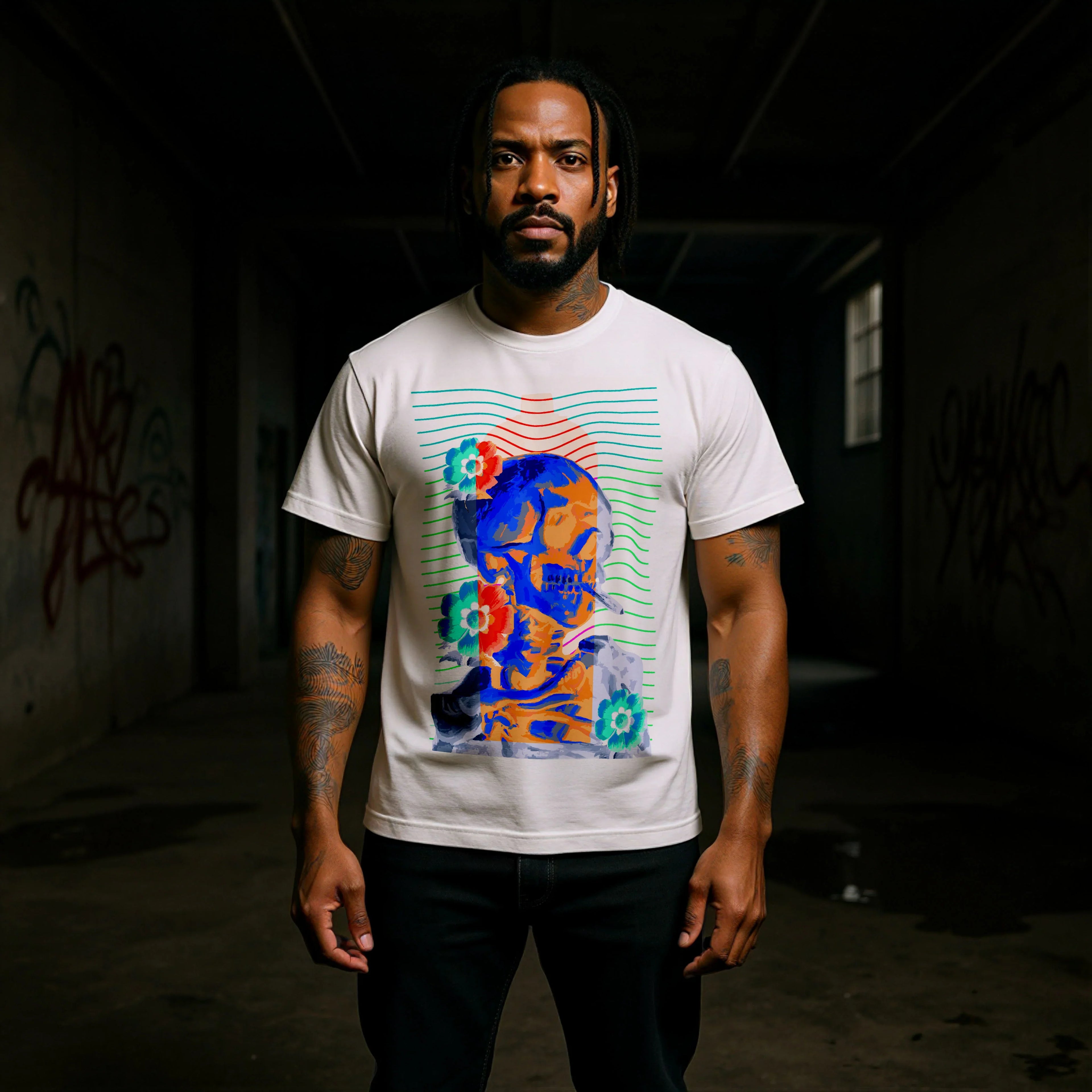 Electric Sunflower Skull Collector-Set