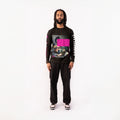Boy with a Basket of Fruit L/S Tee - Black
