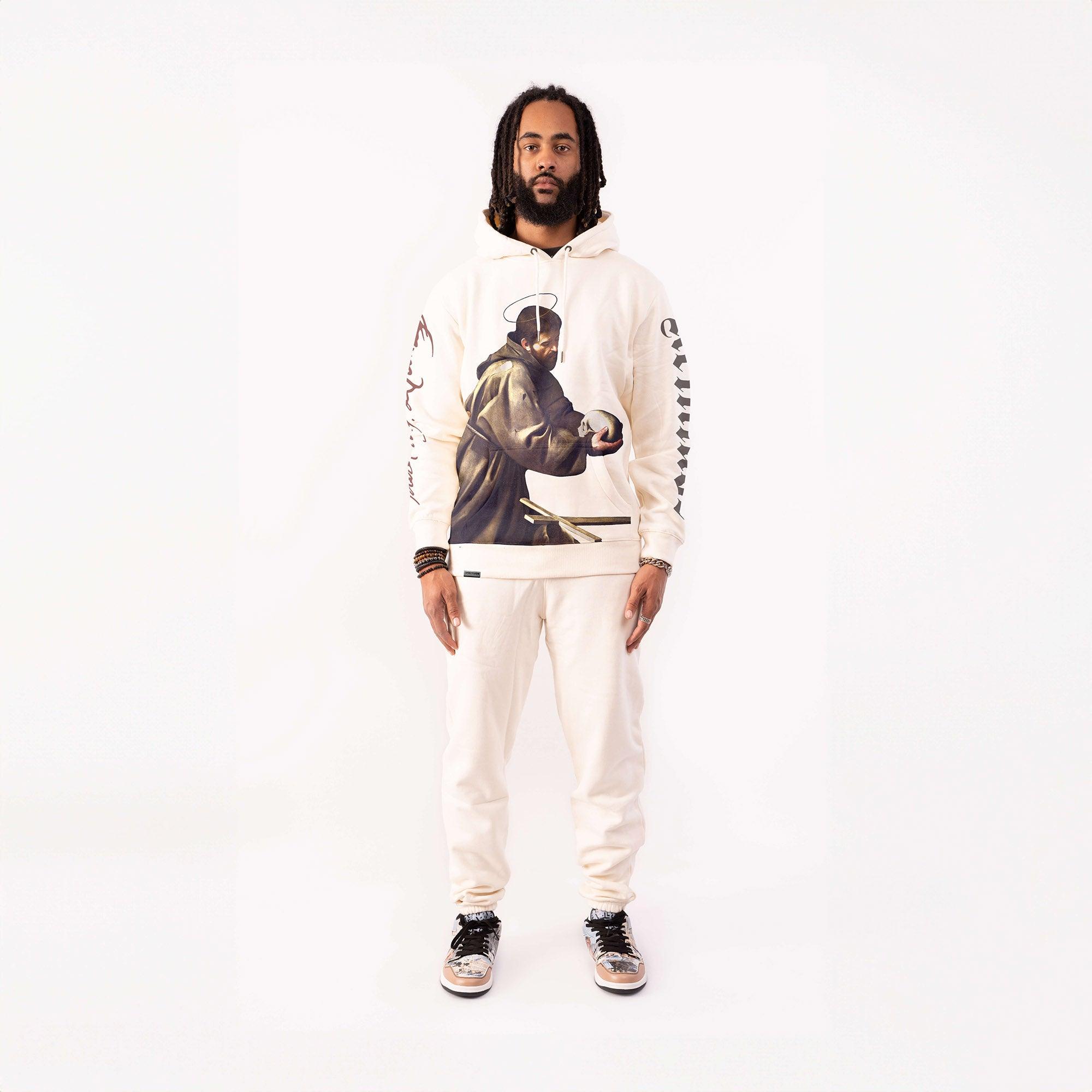 Saint Francis in Prayer 1.0 Signature Hoodie