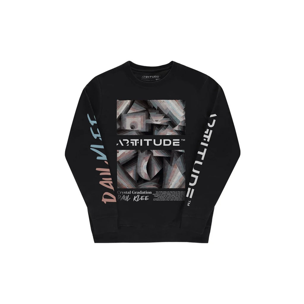 Crystal Gradation Classic Crewneck