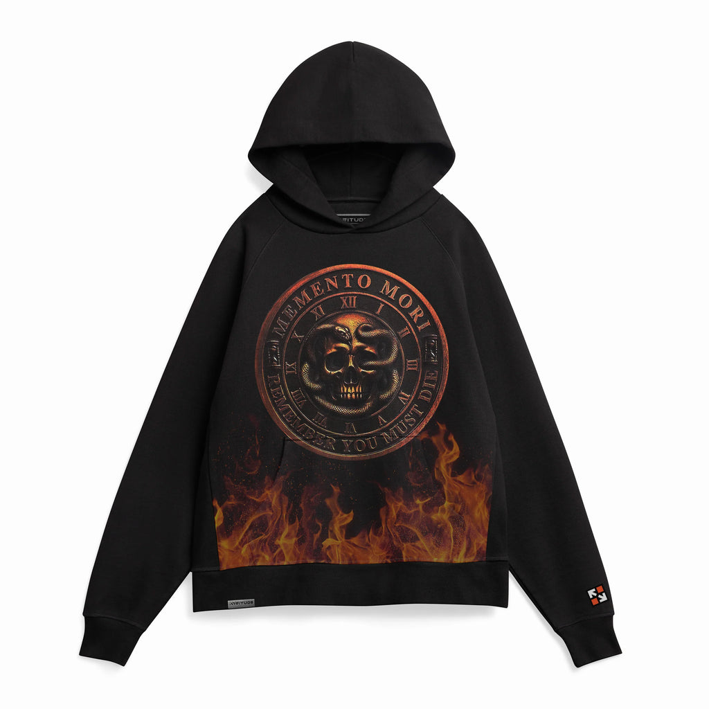 Remember You Must Die Skull Heavyweight Hoodie