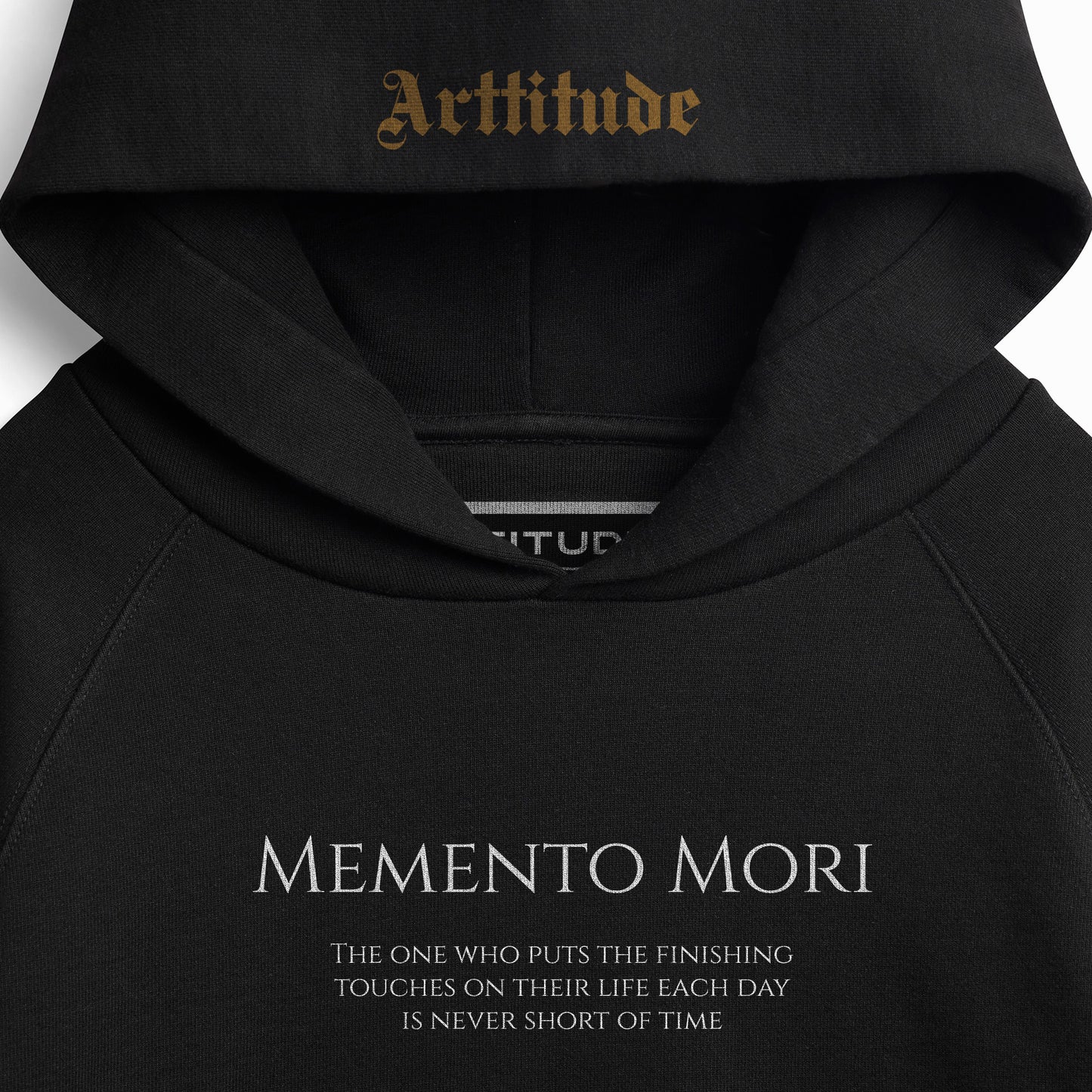 Memento Mori Skull Heavyweight Hoodie