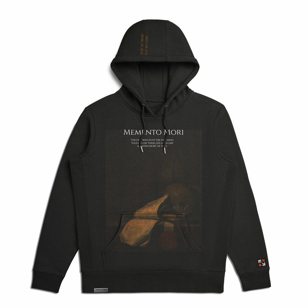 Memento Mori Death Quote Heavyweight Hoodie