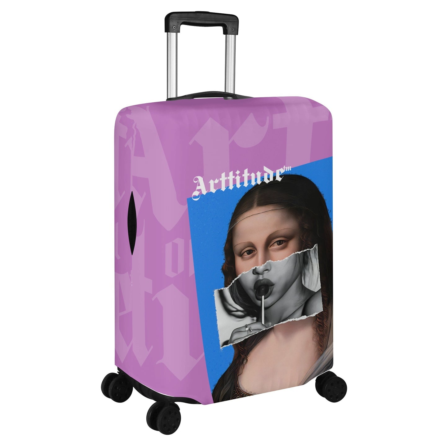 Mona Lisa Luggage Cover