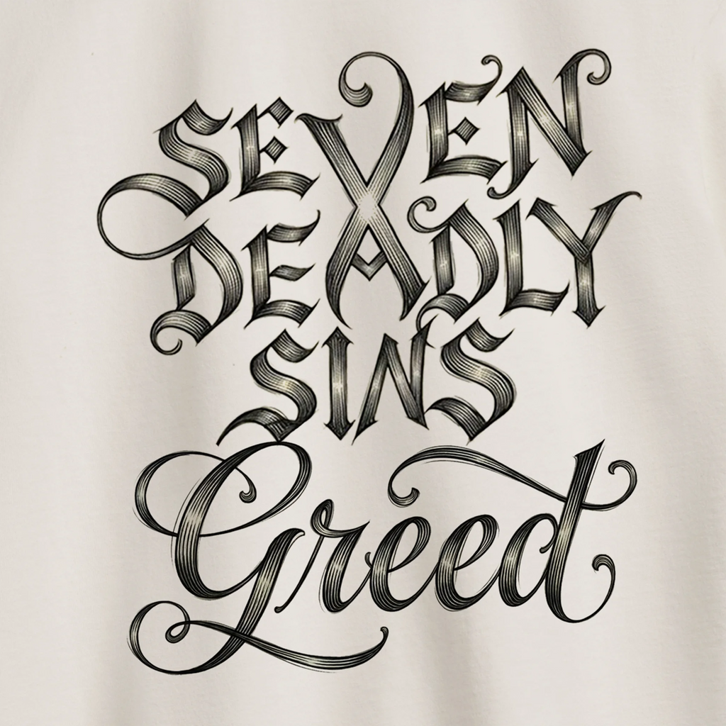 AVARITIA (Greed) Heavyweight Tee