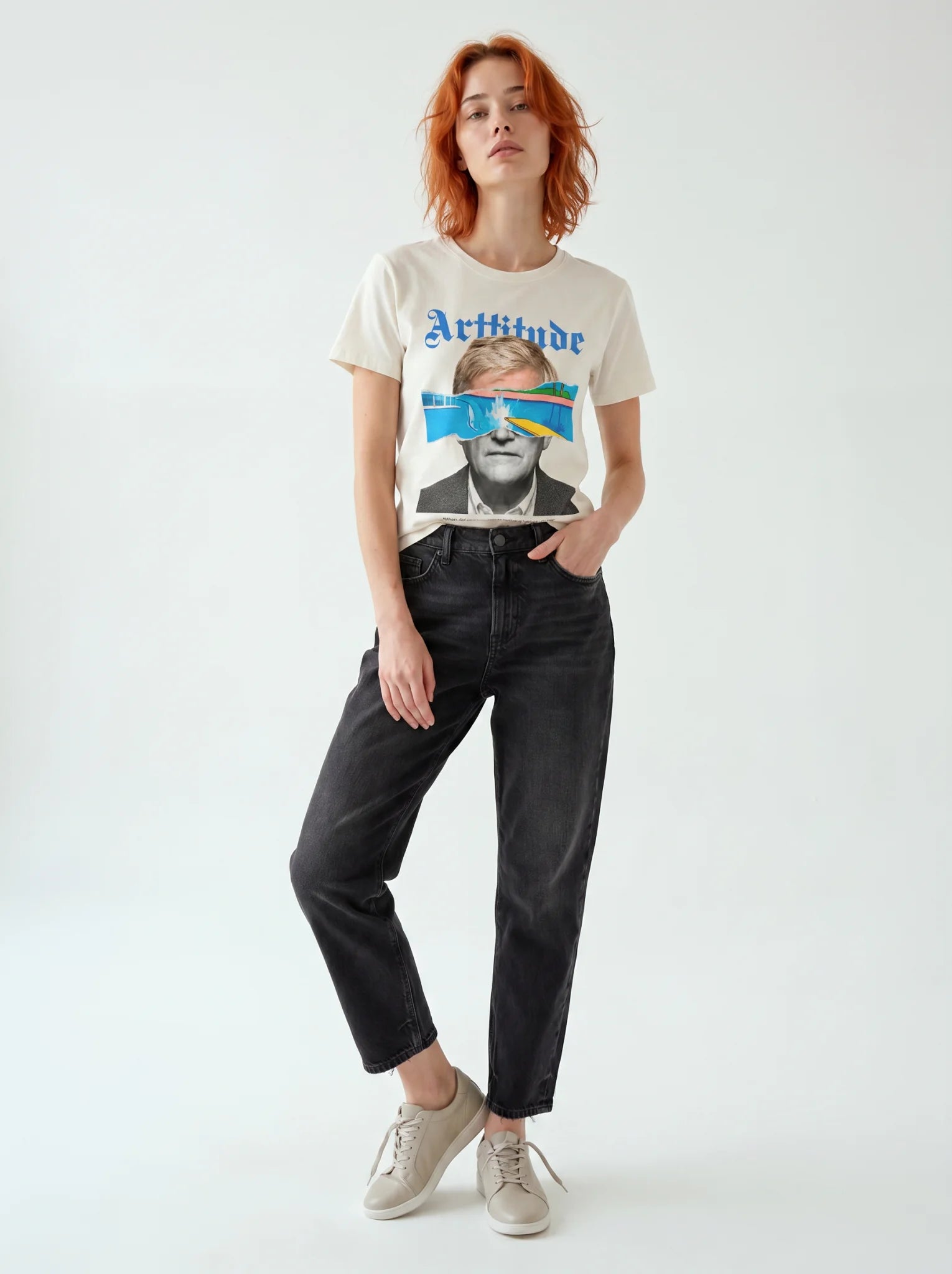 David Hockney Women's Icon Tee | Supima Art Shirt | Arttitude