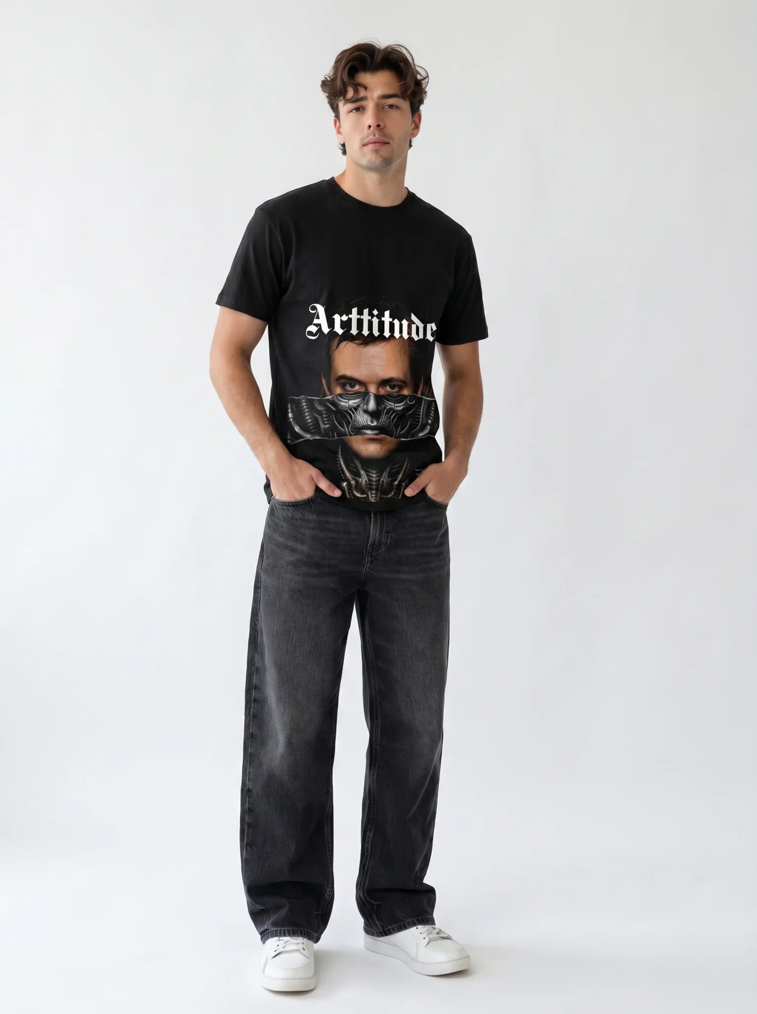 H.R. Giger Icon Signature Men's Tee