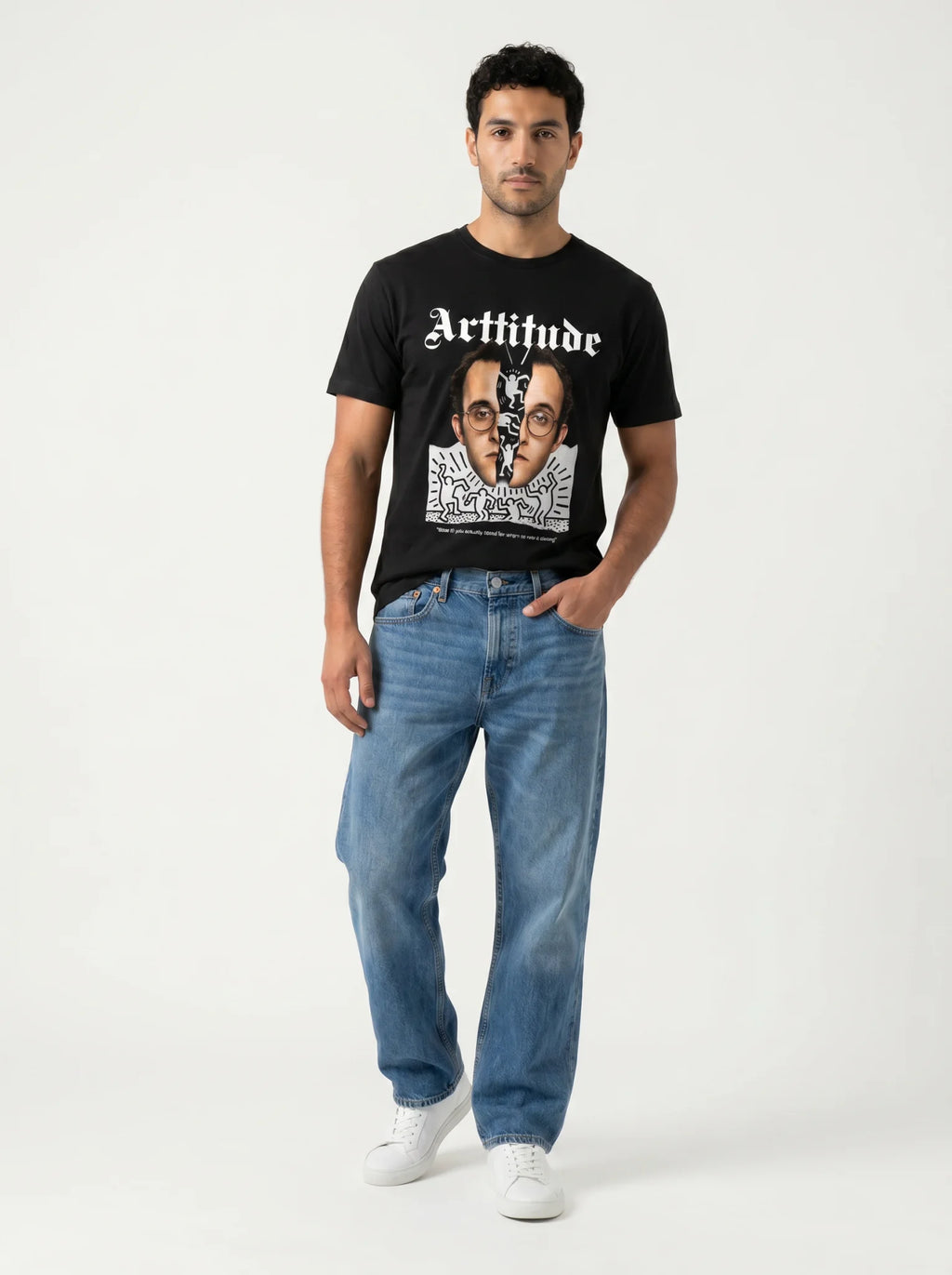 Keith Haring Icon Signature Men's Tee