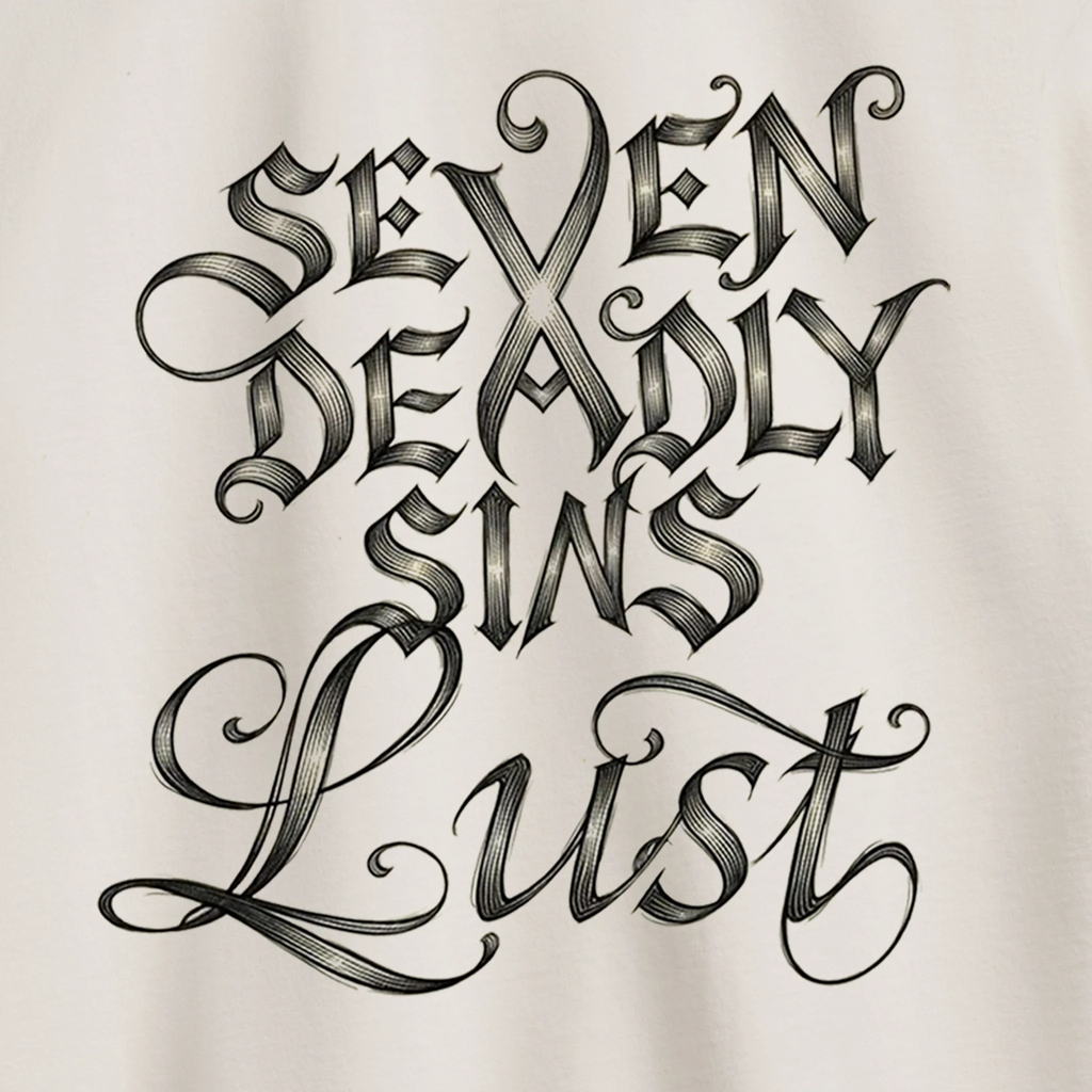 LUXURIA (Lust) Heavyweight Tee