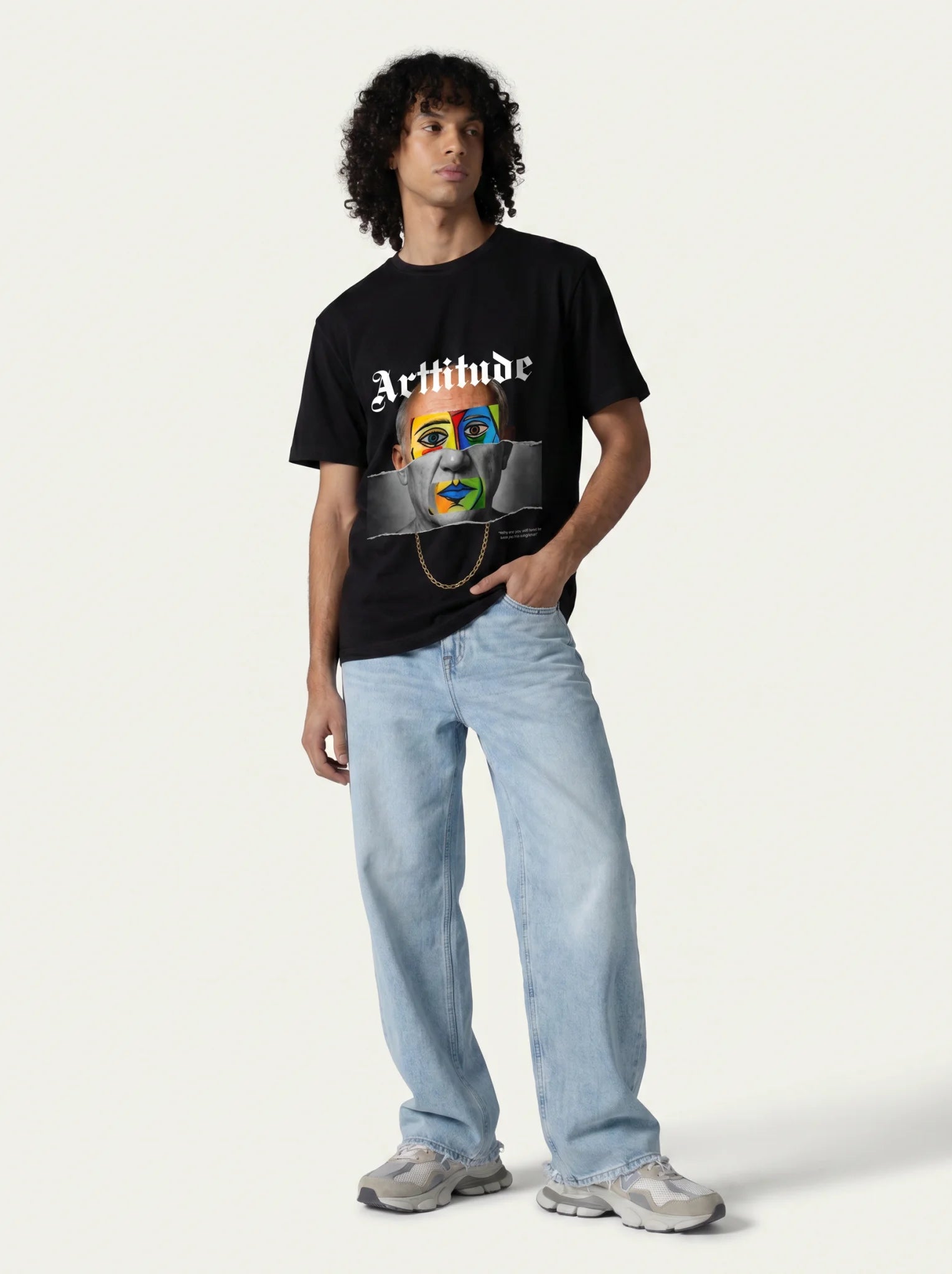 90s Pablo Picasso Prented Tee XLサイズ Pablo Picasso Men's Icon Tee | Supima Art Shirt | Arttitude