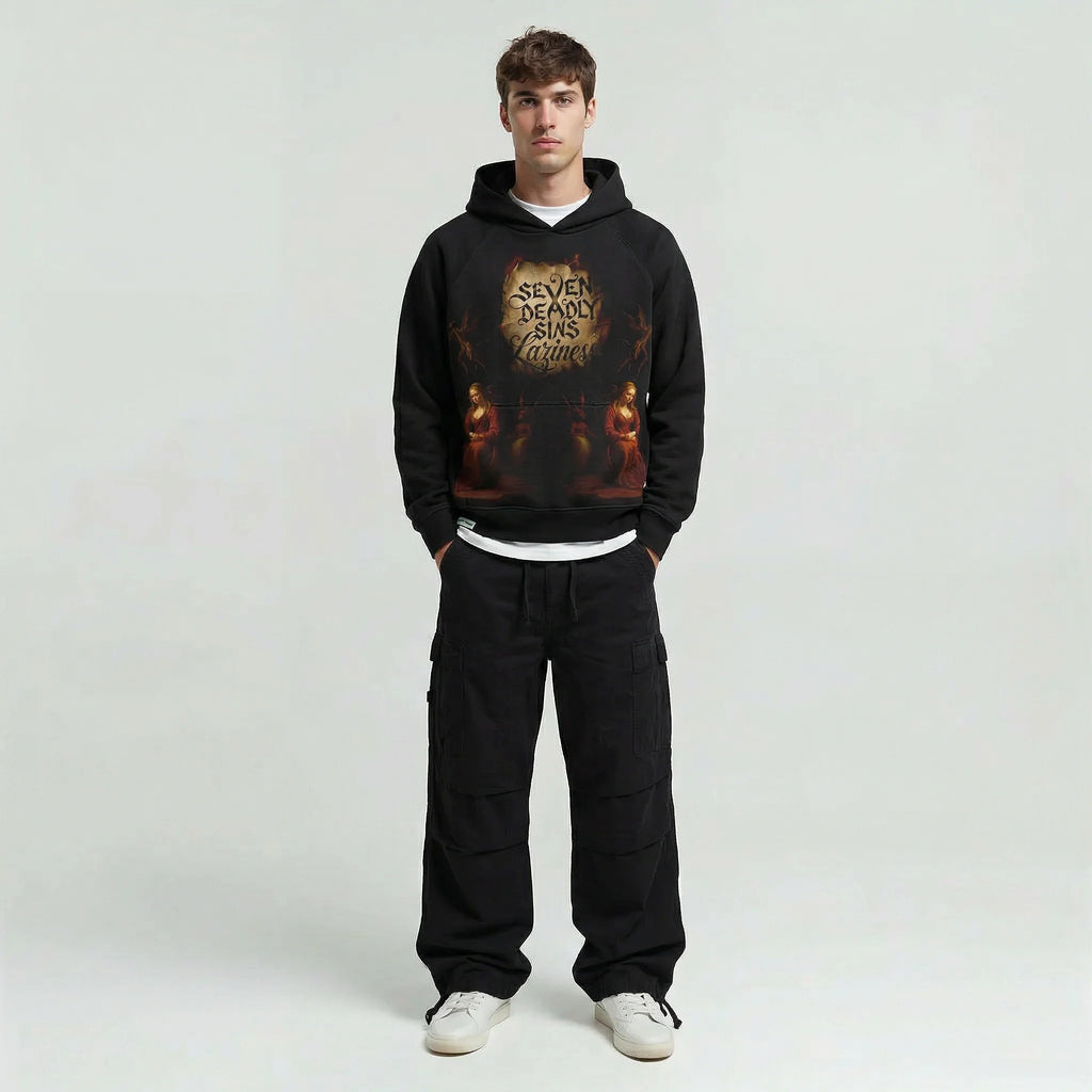 PIGRITIA (Laziness) Heavyweight Hoodie