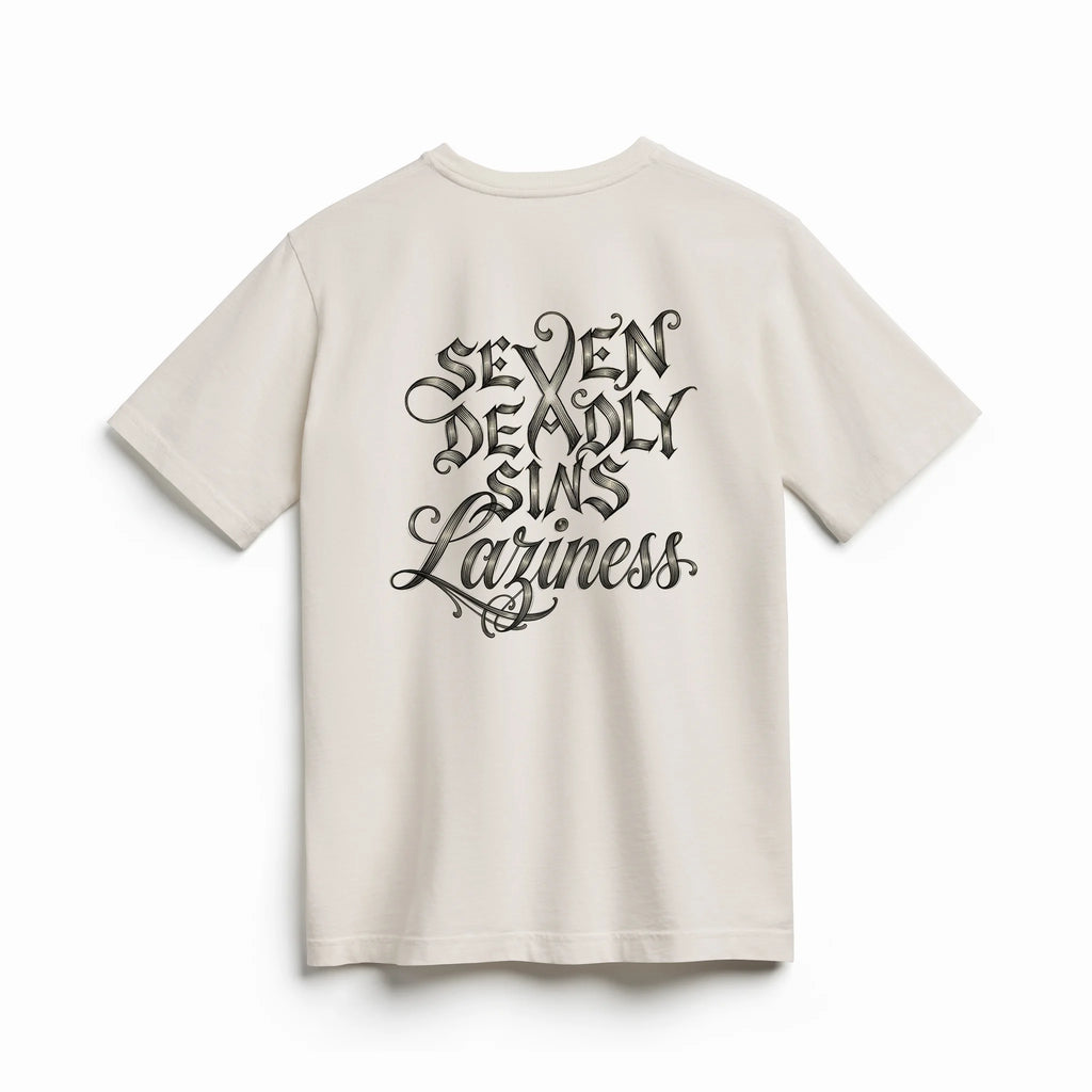 PIGRITIA (Laziness) Heavyweight Tee