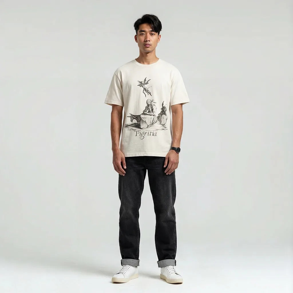 PIGRITIA (Laziness) Heavyweight Tee