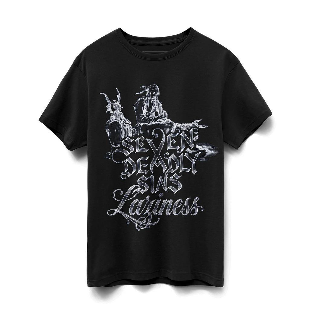 PIGRITIA (Laziness) Supima Tee