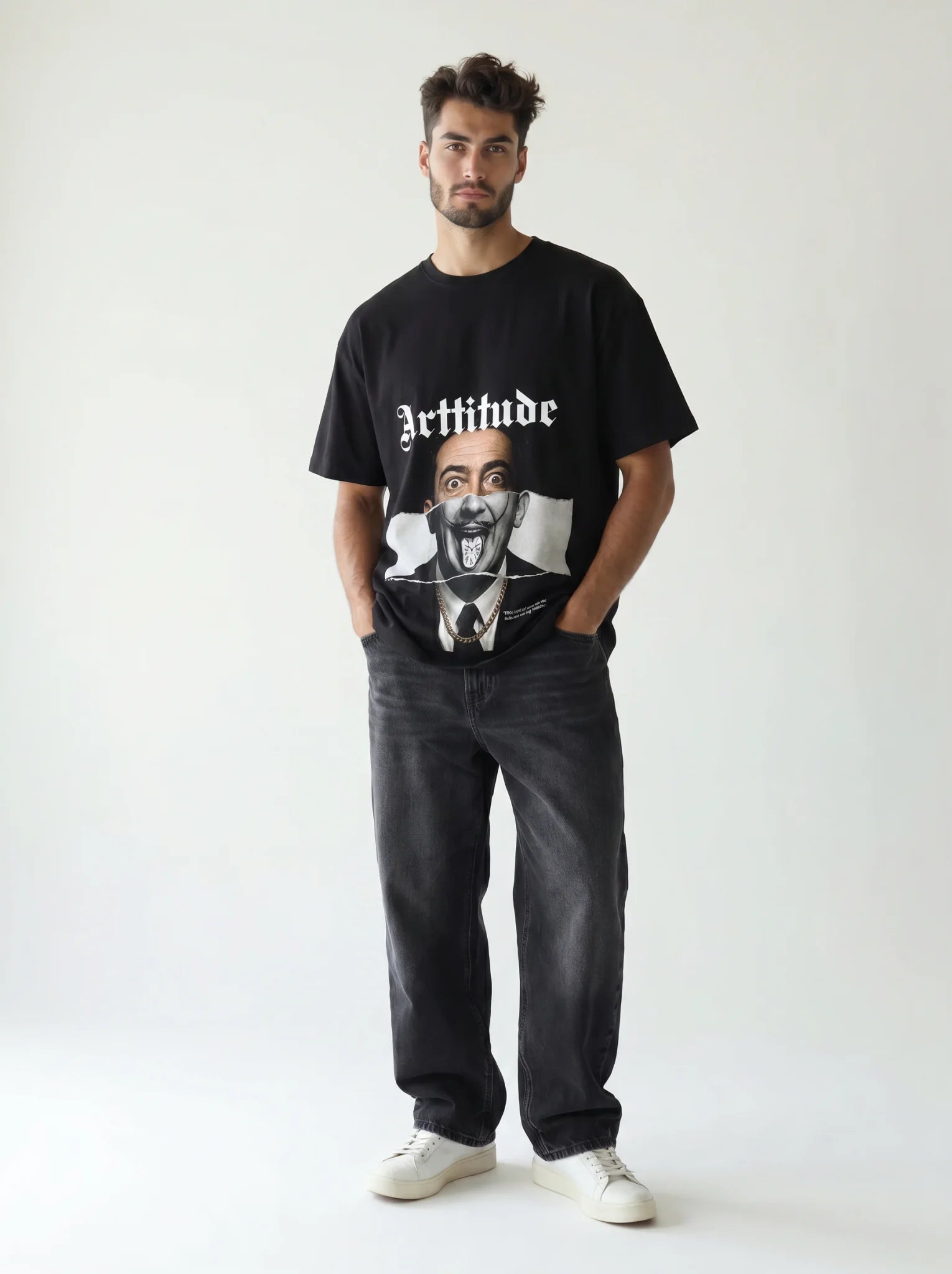 Salvador Dalí Men's Icon Tee | Supima Art Shirt | Arttitude
