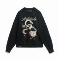 Snake And Roses Crewneck