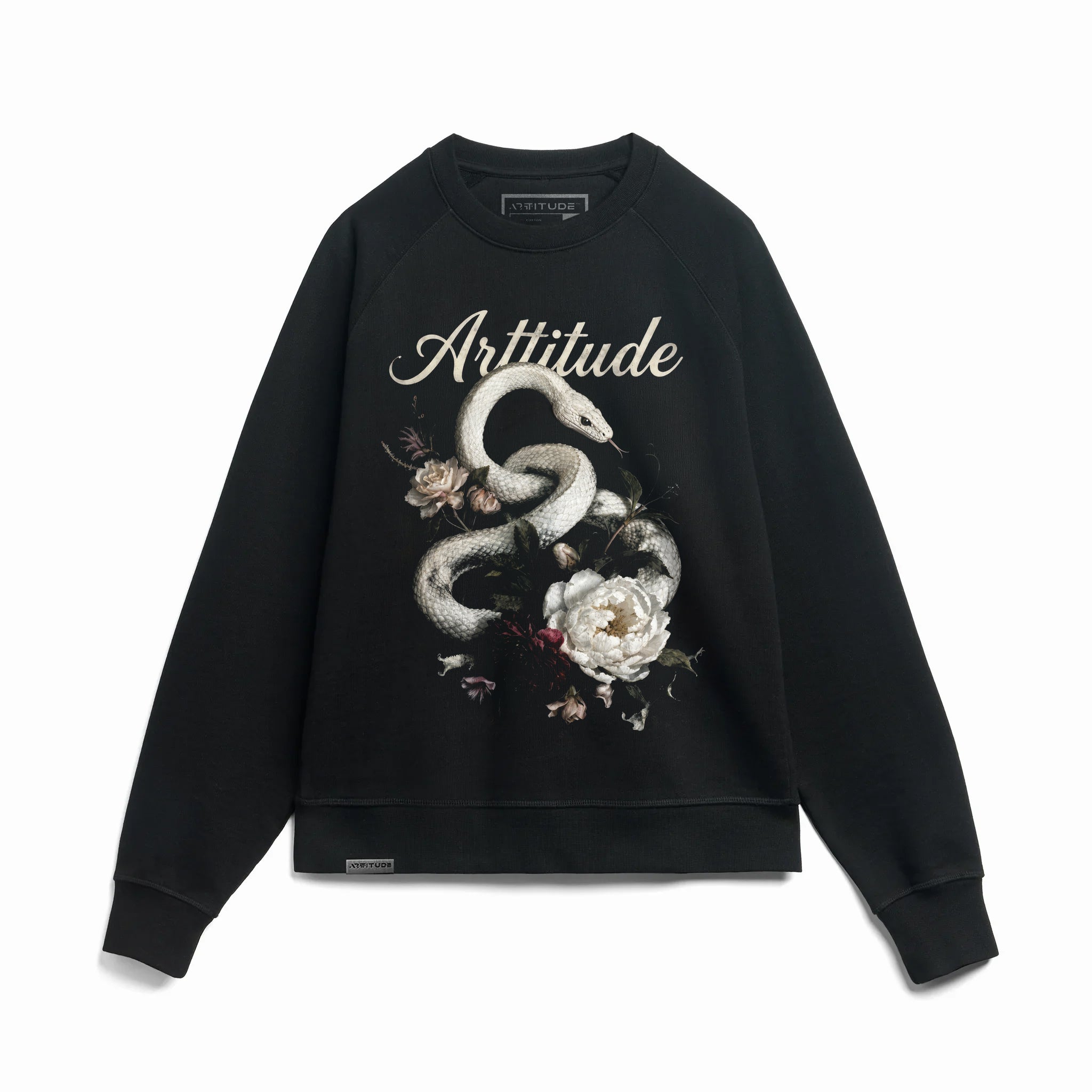 Snake And Roses Crewneck