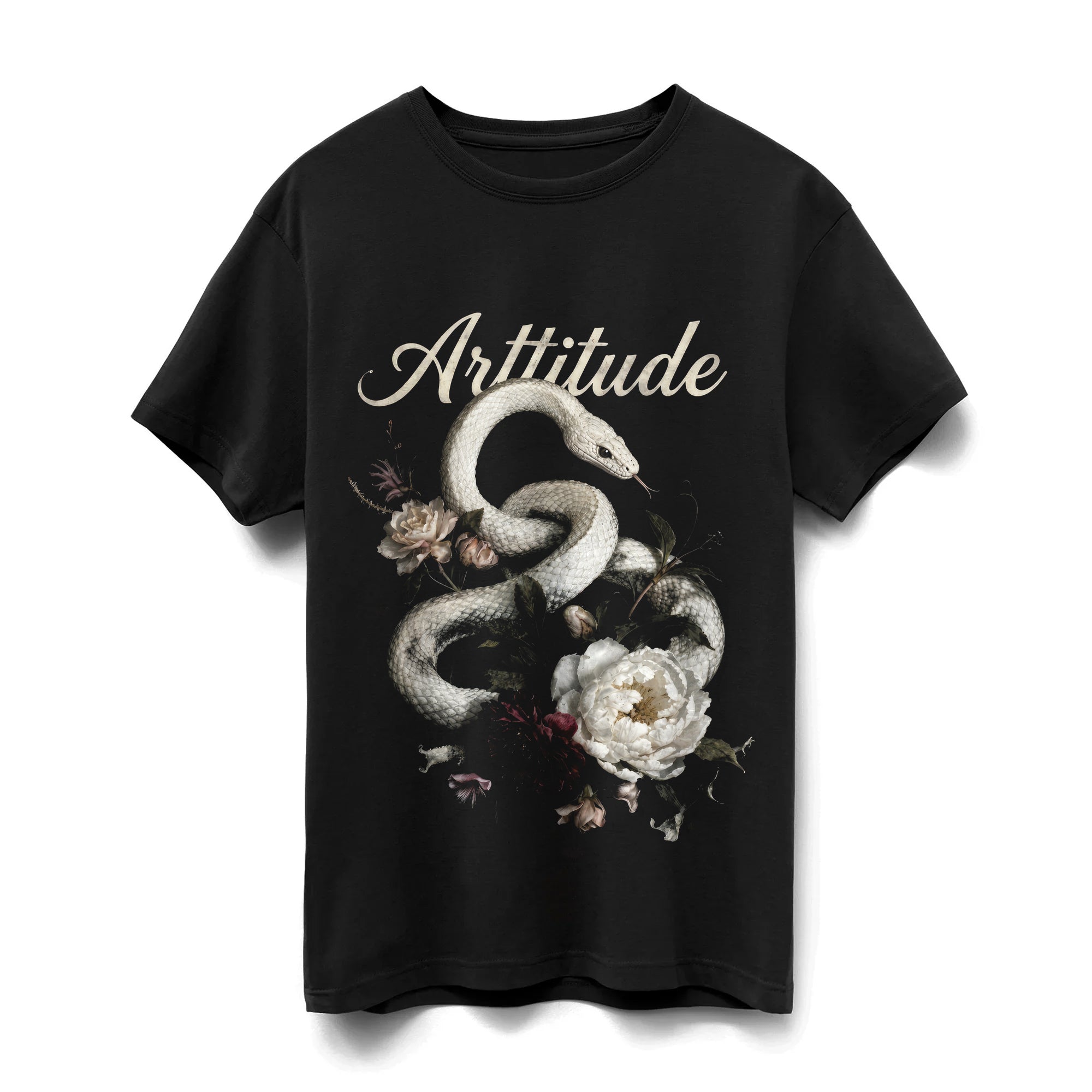 Snake And Roses Heavyweight Tee