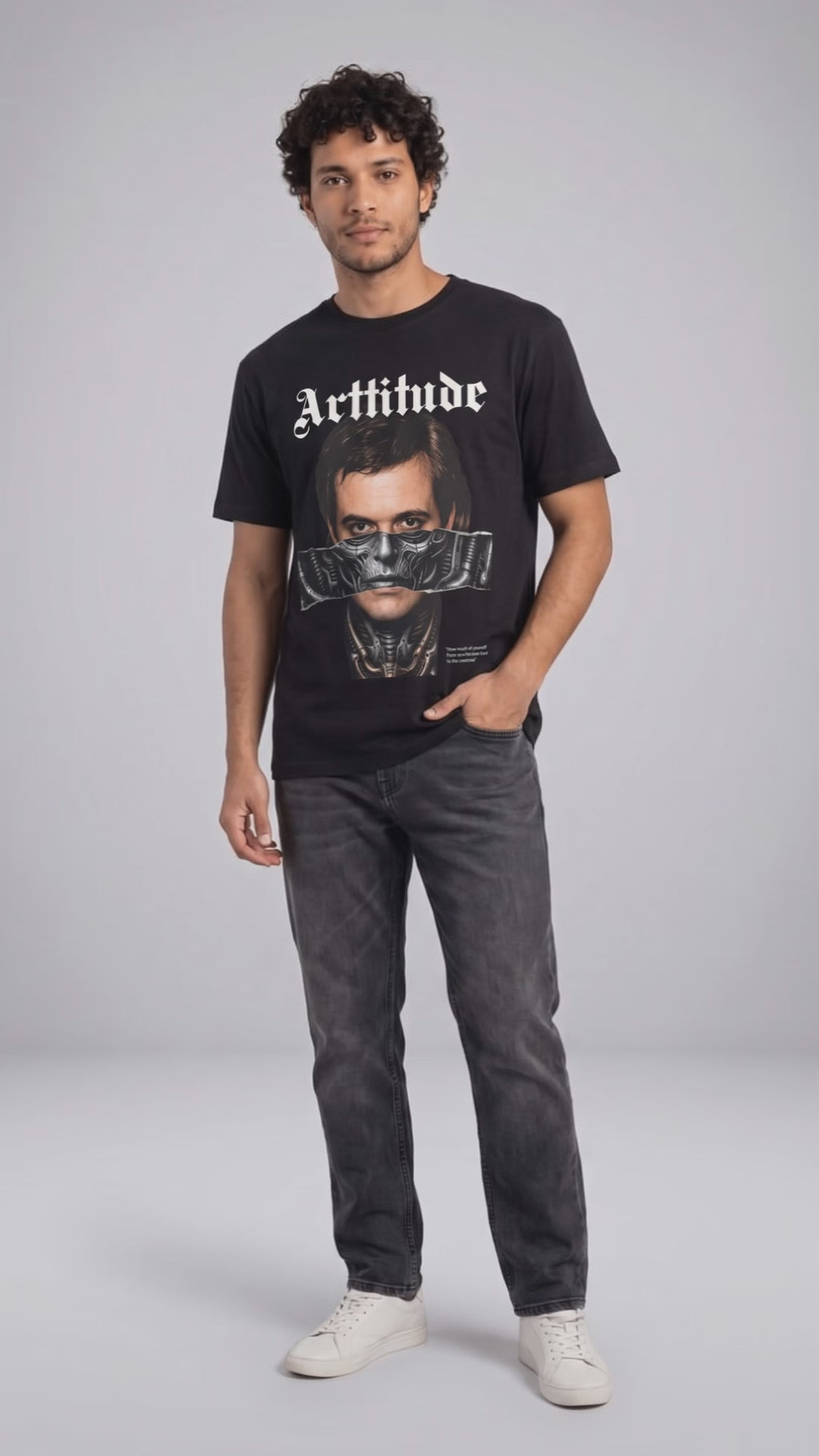 H.R. Giger Icon Signature Men's Tee