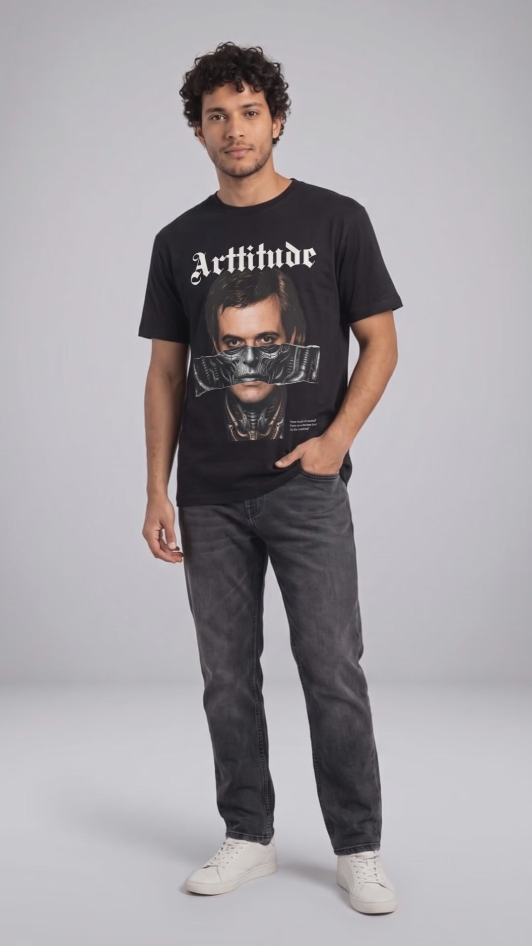 H.R. Giger Icon Signature Men's Tee