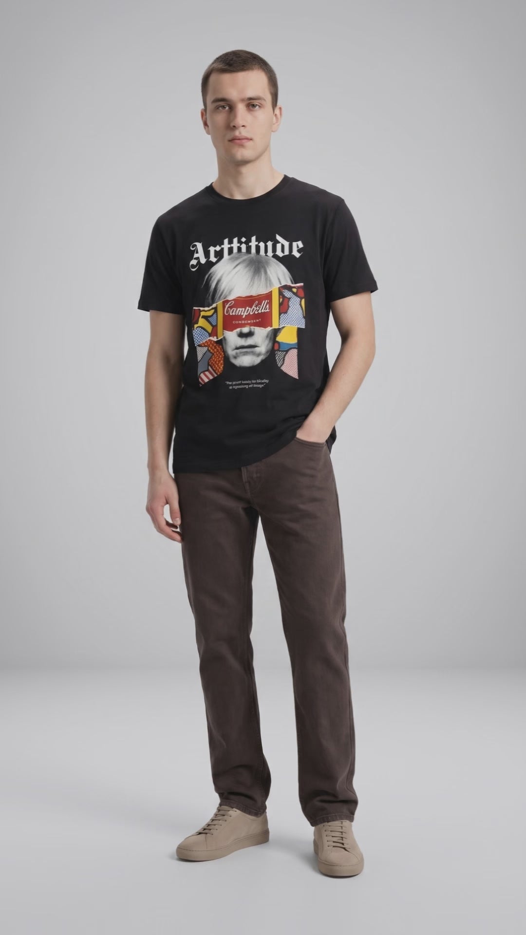 Andy Warhol Icon Signature Men's Tee