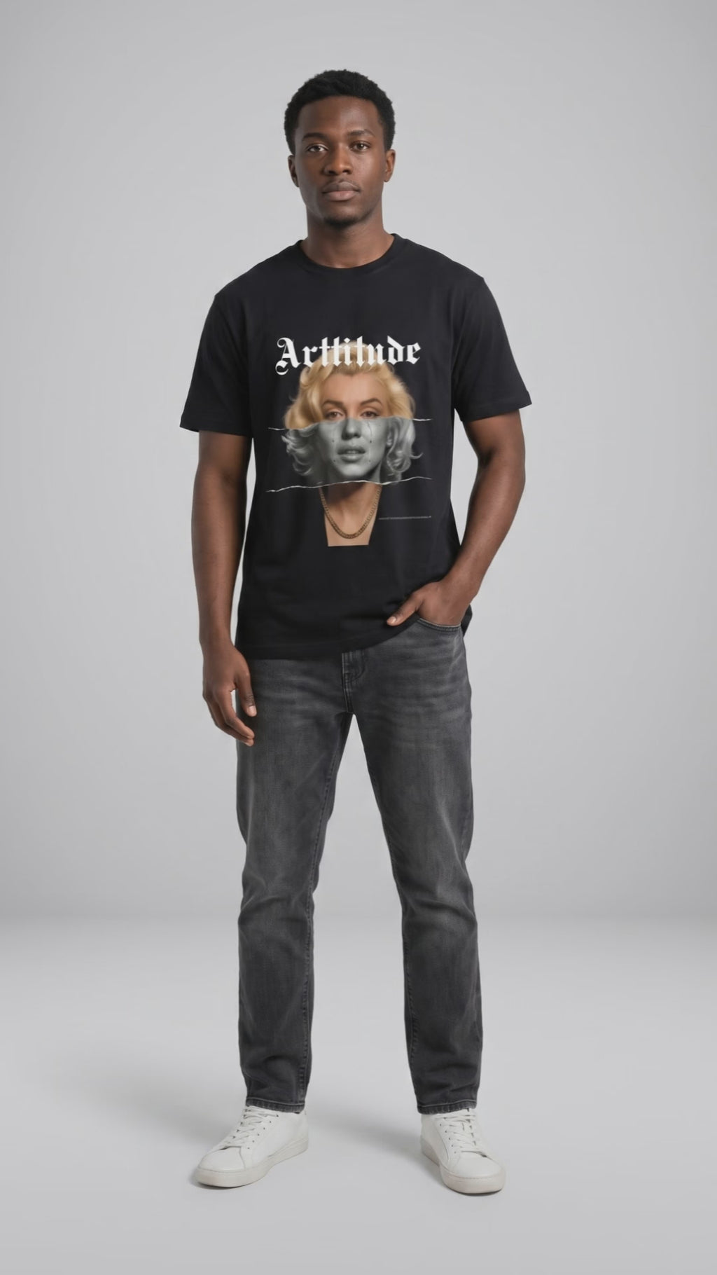 Marilyn Monroe Icon Signature Men's Tee