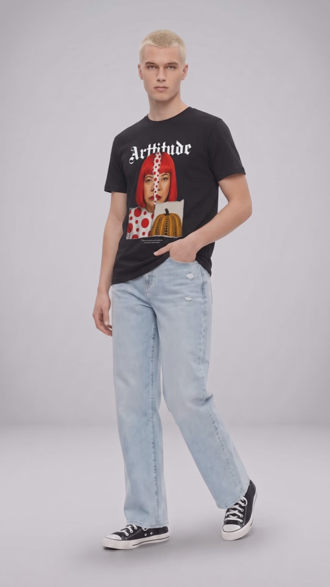 Yayoi Kusama Icon Signature Men's Tee